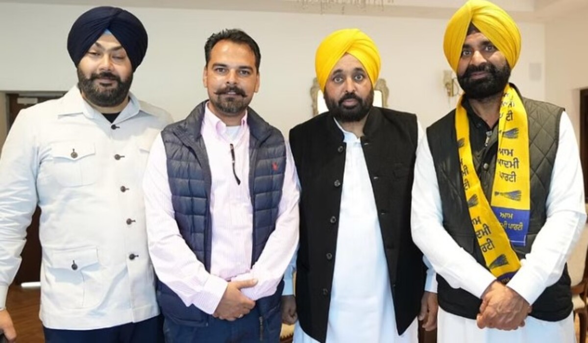 Punjab News: Congress और SD CM Anandpur Sahib साहिब ने पार्टी में शामिल किया, क्या CM Man ने पार्टी में शामिल होकर पटका पहना