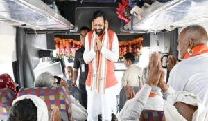 HARYANA: रामलला के दर्शन करने अयोध्या रवाना हुए हरियाणा के CM Naib Singh Saini, कैबिनेट मंत्रियों भी हुए शामिल