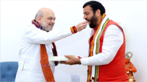 Nayab Singh Saini Amit Shah