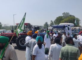 Farmers protest in Punjab