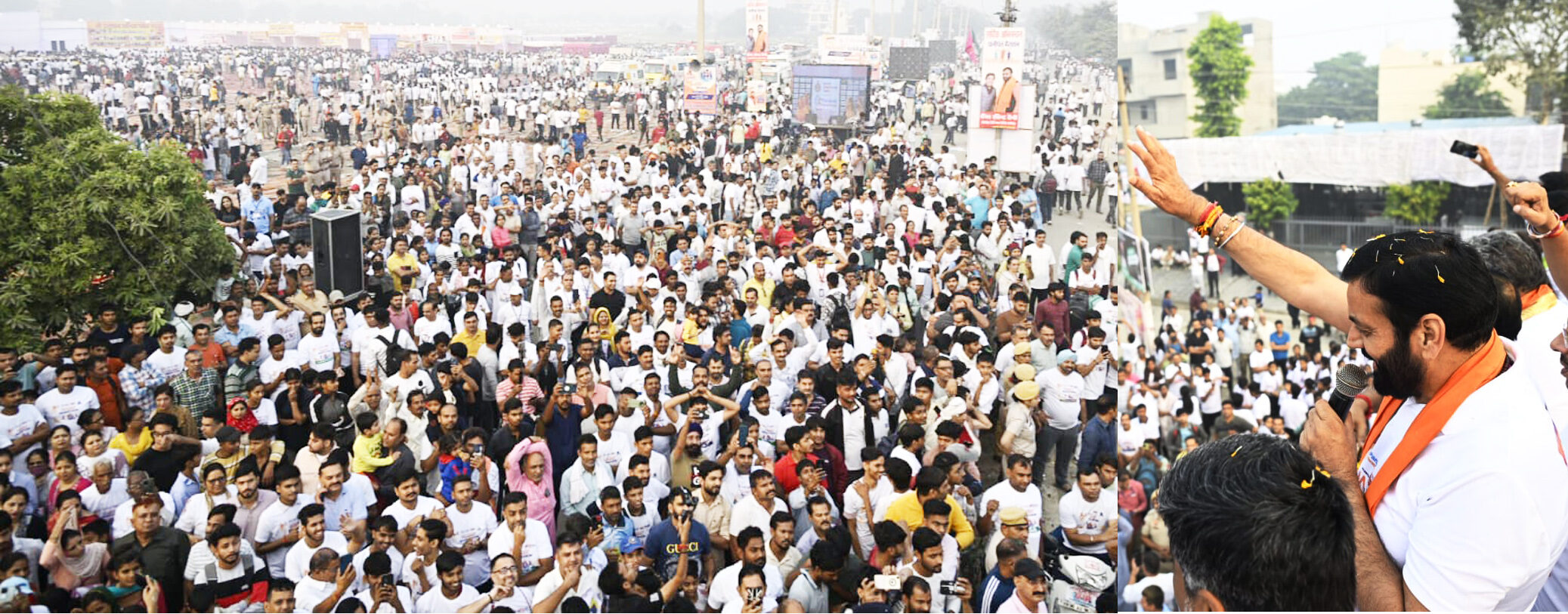 Haryana run for india