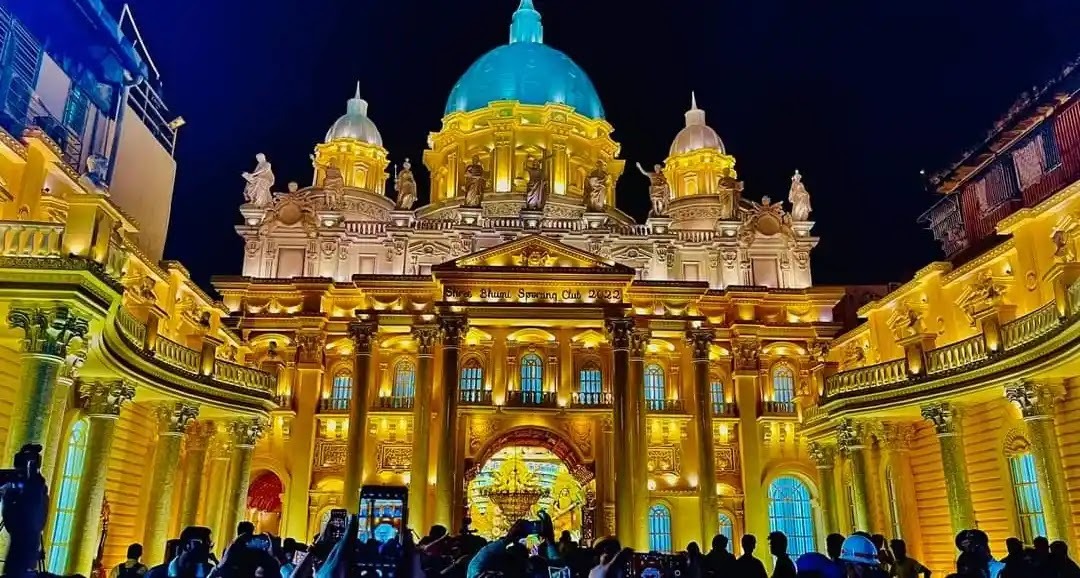 Sreebhumi Durga Puja Pandal