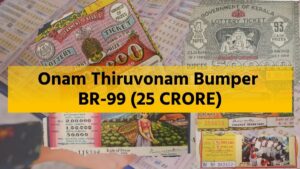 Kerala Onam Bumper Lottery Result 2024