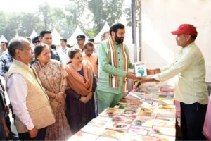 मुख्यमंत्री नायब सिंह सैनी ने पंचकूला में किया तृतीय पुस्तक मेले का शुभारंभ