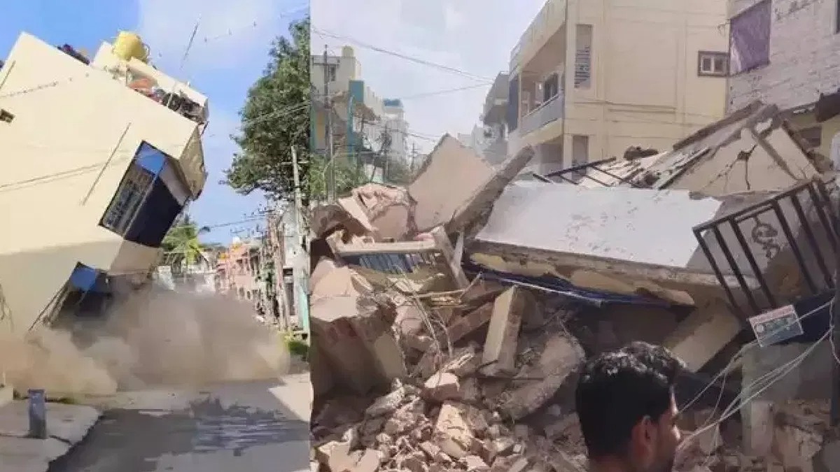 Bengluru Building Collapsed