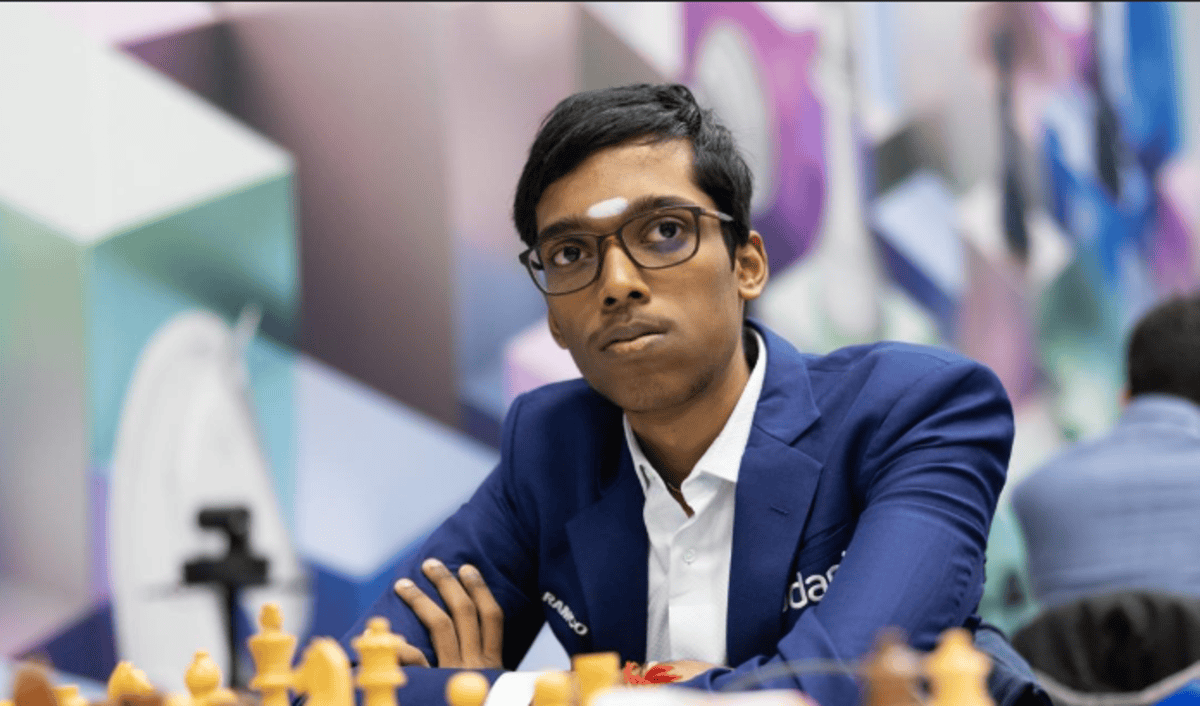 Praggnanandhaa Beats Gukesh