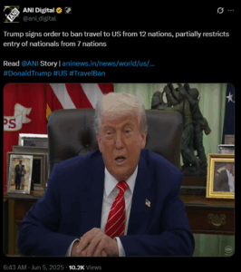 US Global Entry Ban 2025: ट्रंप की वापसी के साथ इमिग्रेशन नीति फिर से सख्त!