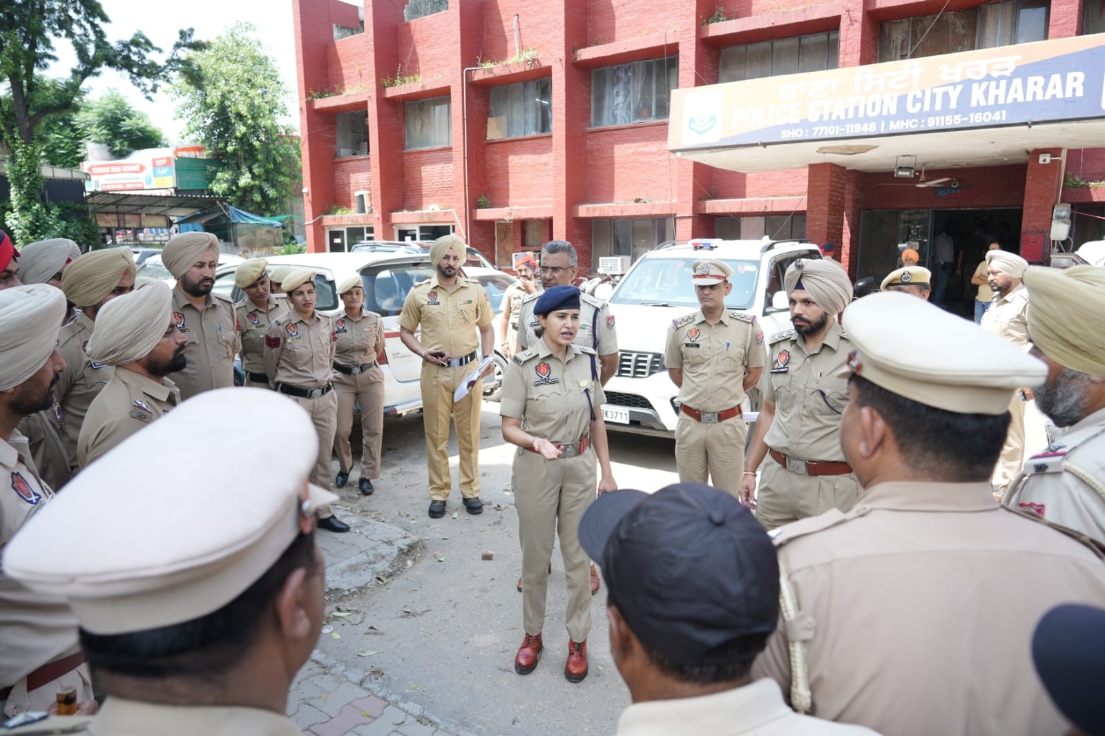 मोहाली पुलिस ने खरड़ में “कासो ऑपरेशन” चलाया; एन+डी+पी+एस एक्ट के तहत मा+मला दर्ज, चार मोटरसाइकिल जब्त