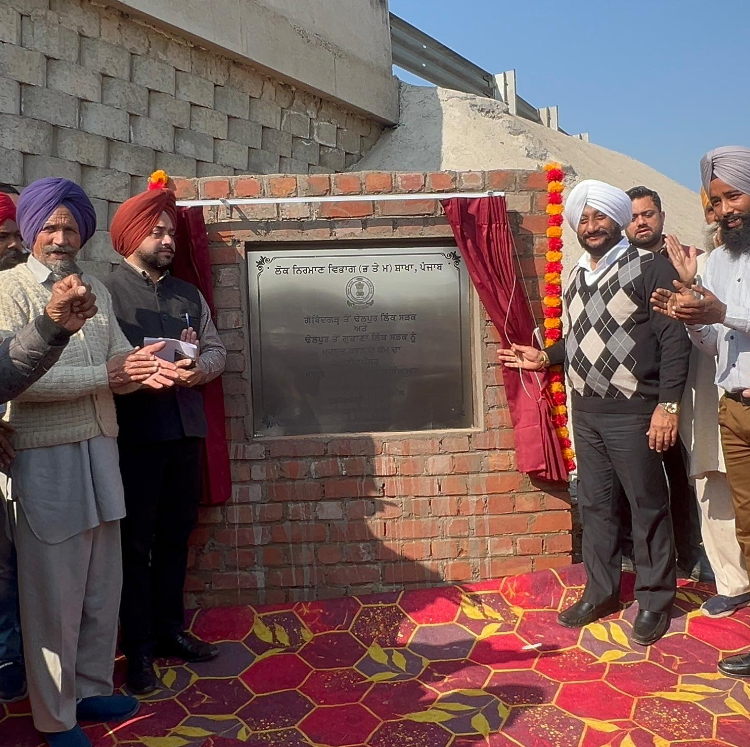 विधायक कुलवंत सिंह ने 11.38 किमी सड़कों का किया शुभारंभ