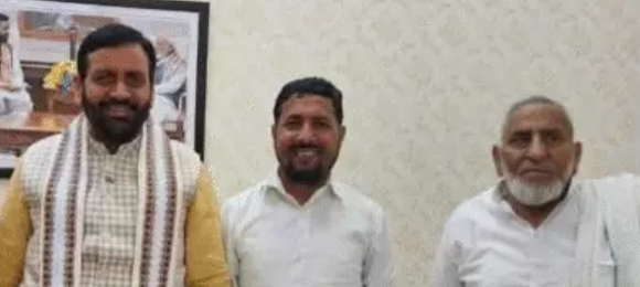 कांग्रेस विधायक मोहम्मद इलियास ने CM सैनी से की मुलाकात