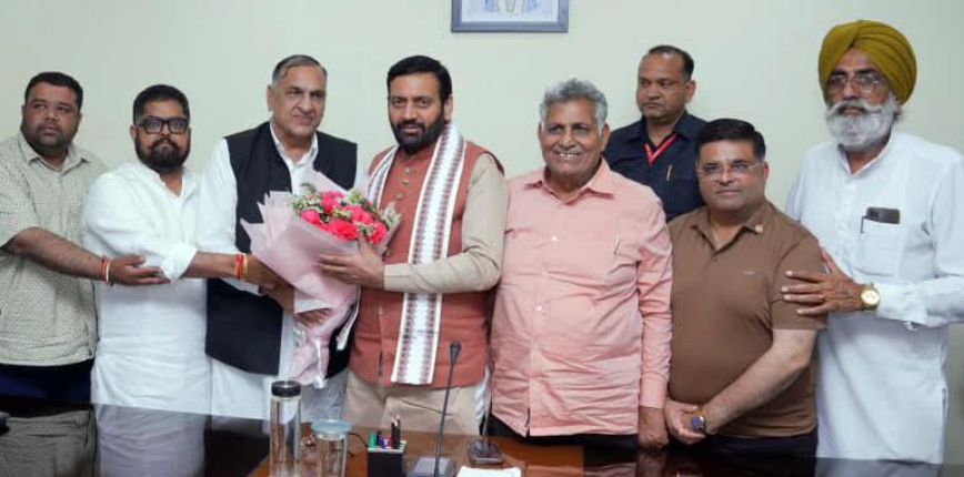 आढ़ती मुद्दों पर CM सैनी से पंजाब प्रतिनिधिमंडल की मुलाकात
