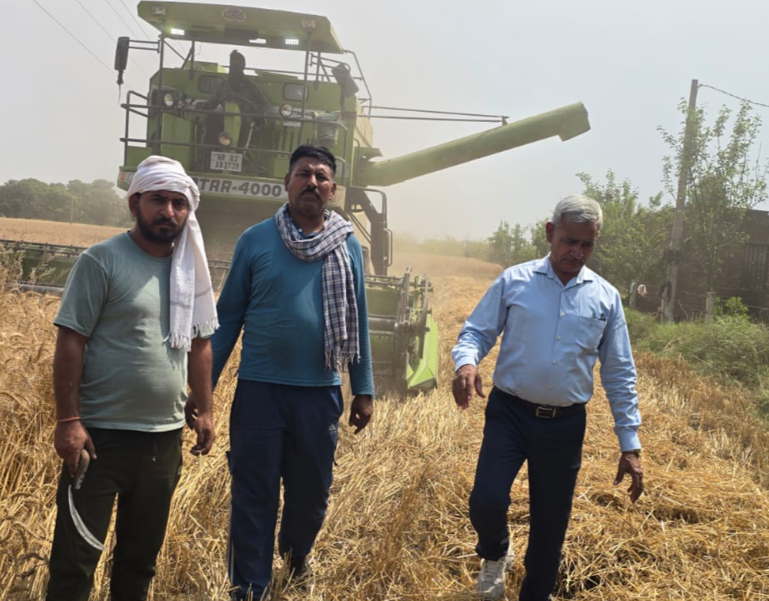 पंचकूला में किसानों को पराली न जला/ने की सलाह