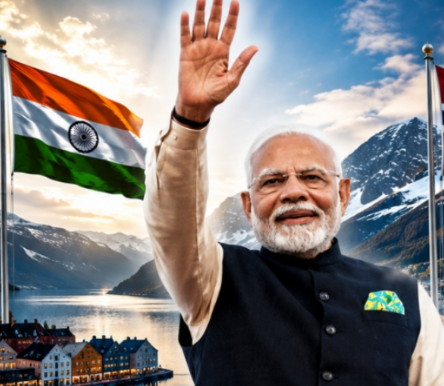 नॉर्वे पहुंचे PM मोदी, इंडिया-नॉर्डिक समिट में लेंगे हिस्सा