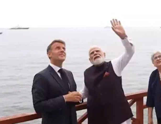 PM मोदी के नीस यात्रा का वीडियो चर्चा में