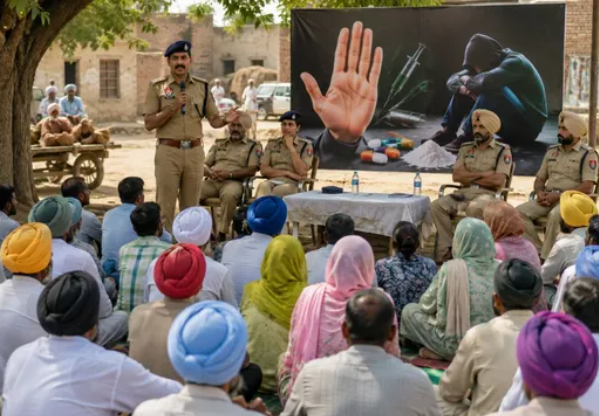 ‘यु/द्ध न/शे के विरुद्ध’ को जन आंदोलन बना रही पंजाब पुलिस
