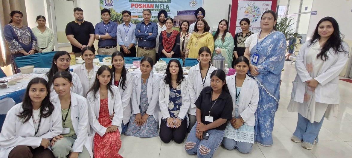 सनेटा में पोषण मेला-2026,  एआईएमएस ने स्वस्थ खान-पान को लेकर किया जागरूक