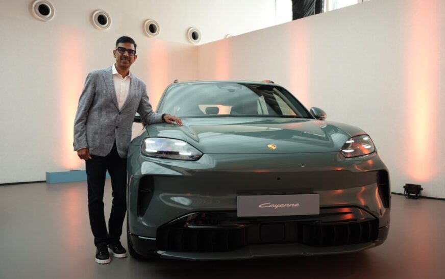 Porsche Cayenne Electric भारत में लॉन्च, कीमत ₹1.77 करोड़ से शुरू